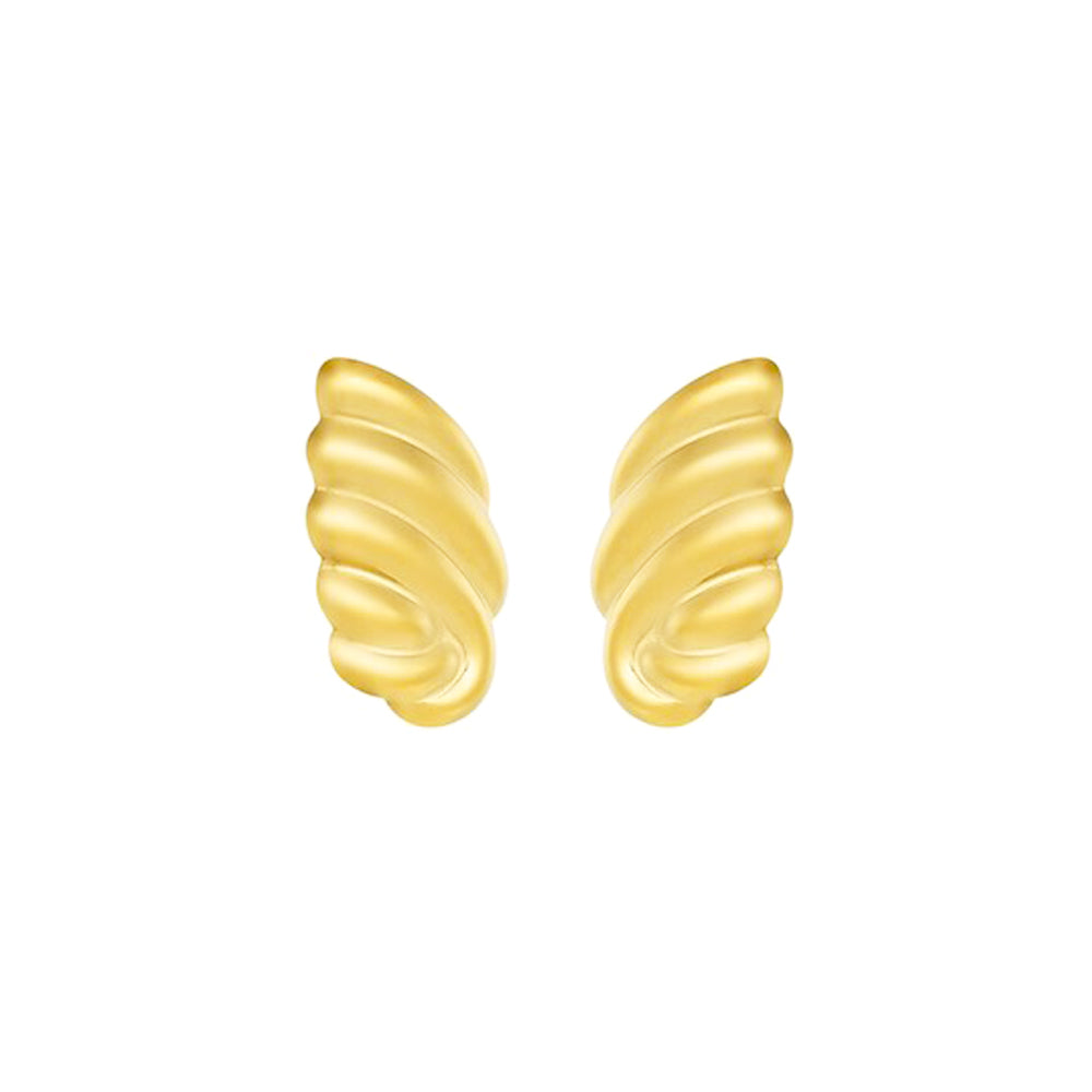 STUD WINGS EARRING GOLD
