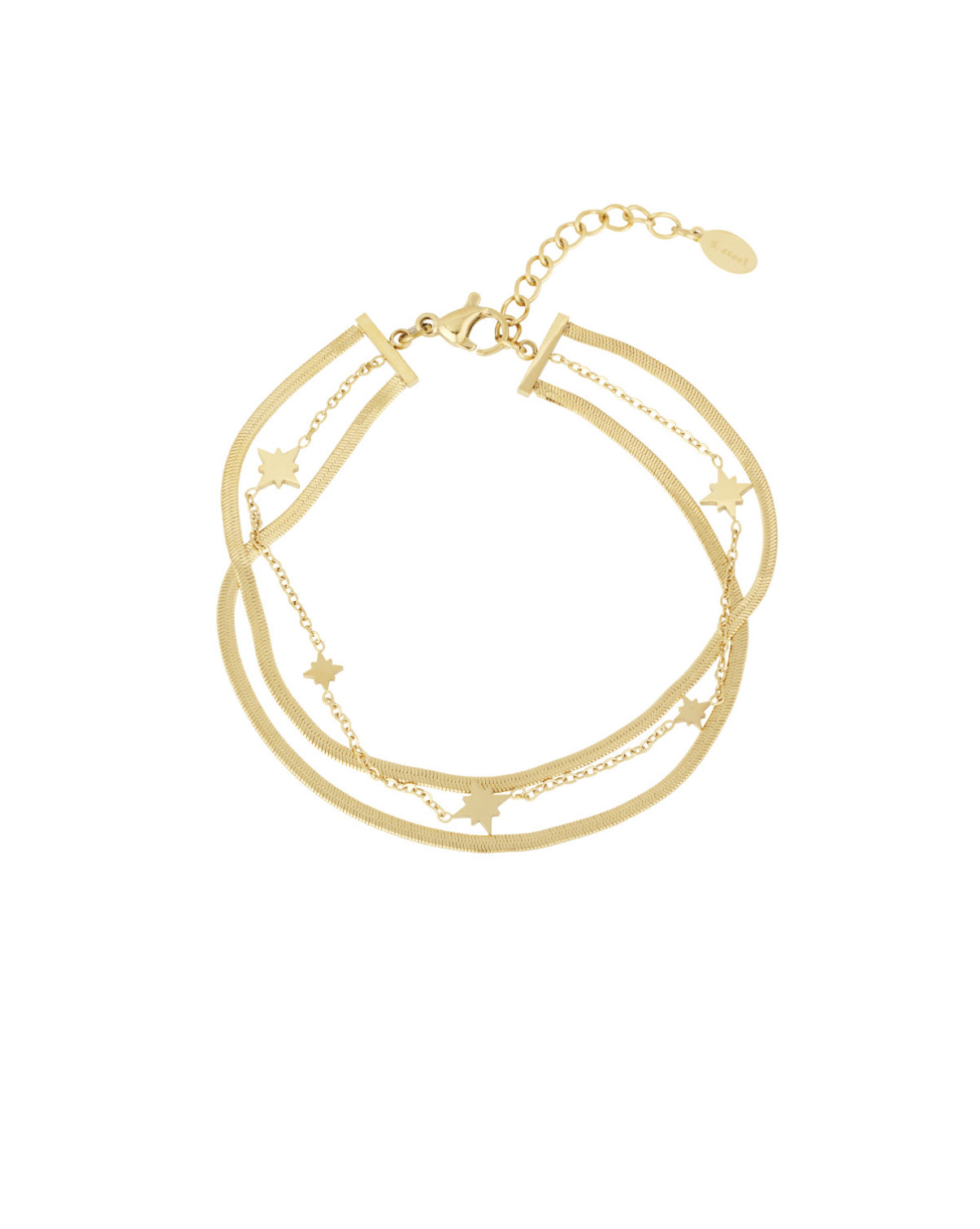 The Layered Star Bracelet