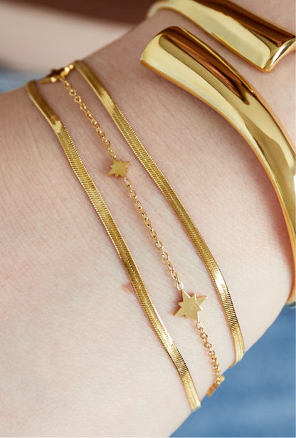 The Layered Star Bracelet