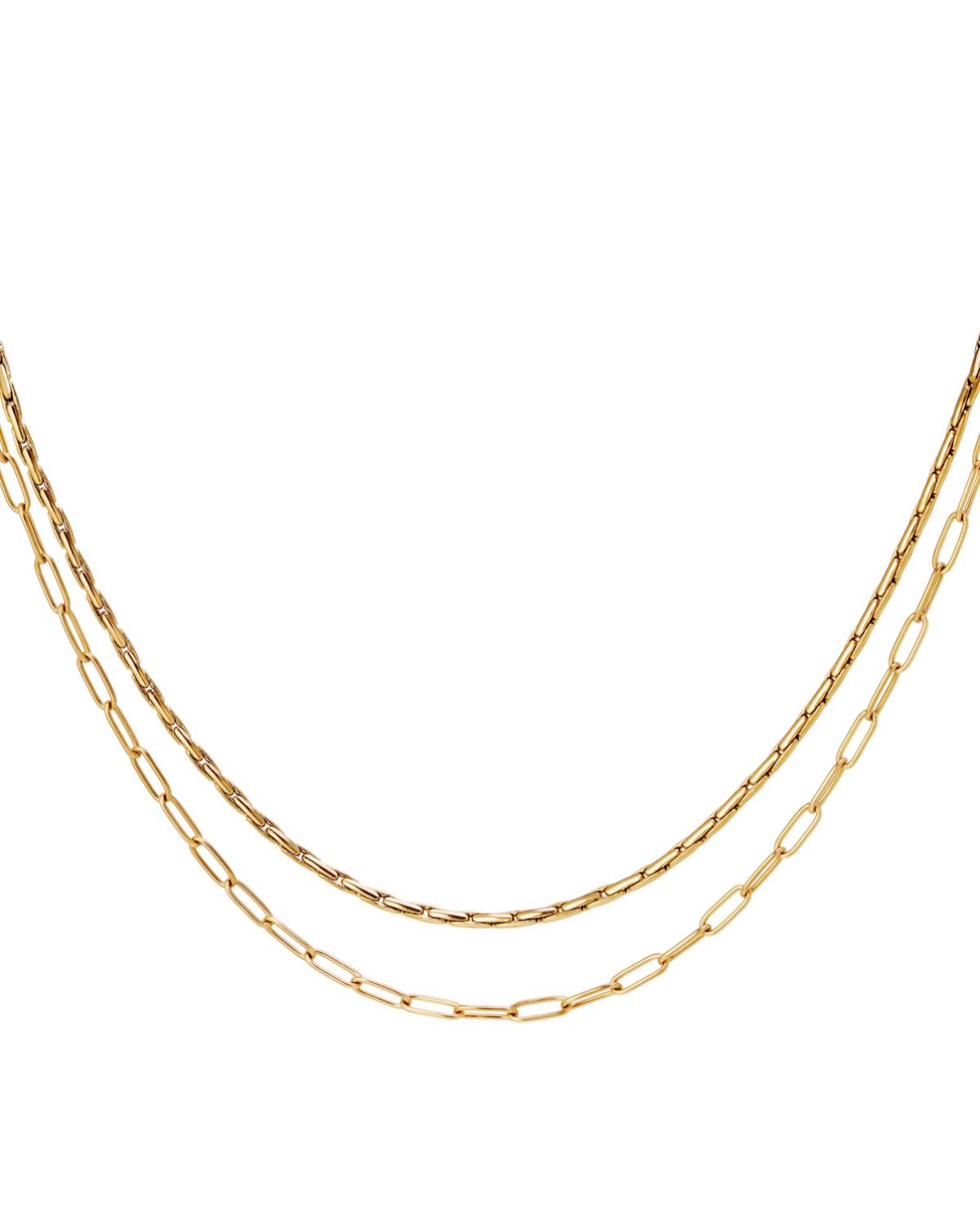 The Layered Steel Necklace