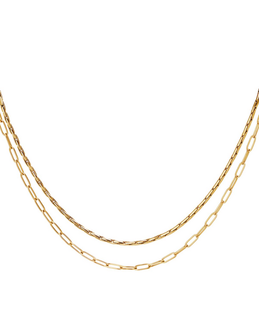 The Layered Steel Necklace