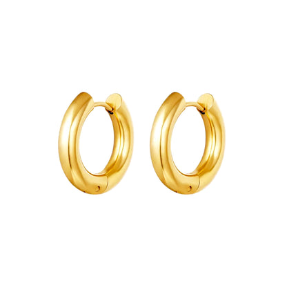 THE DAILY HOOPS - GOLD PLATED