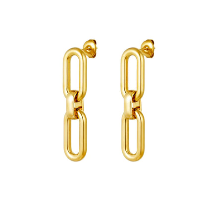 LINK EARRINGS GOLD
