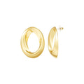 RING HOOP EARRING GOLD