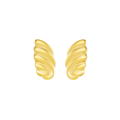 STUD WINGS EARRING GOLD