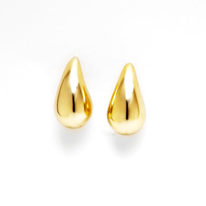 THE TEARDROP EARRING - GOLD PLATED