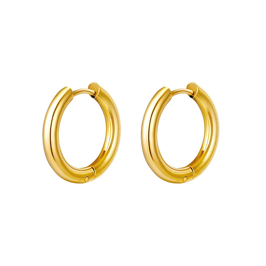 MINI DAILY HOOPS - GOLD PLATED